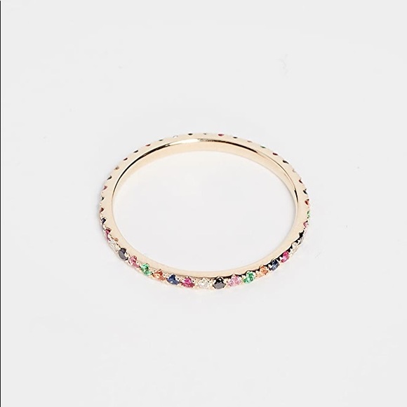 XIV KARATS LTD RAINBOW STACKING RING - Picture 3 of 5